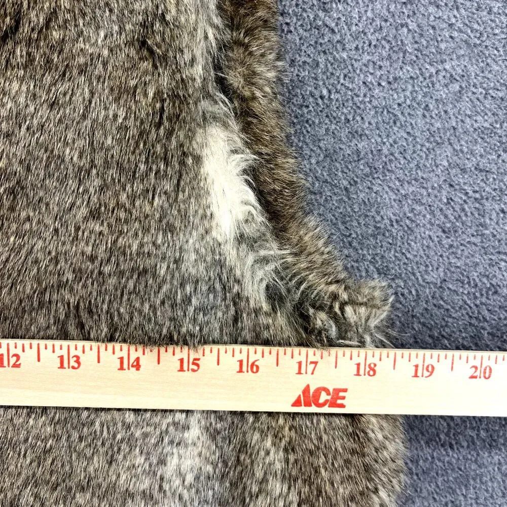 TALULA Vest‎ Womens Medium Brown Faux Fur Aritzia Park Slope Plush Jacket
